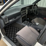 R31 Skyline Checker Floor Mats!