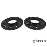 GKtech 4/5x100 hub centric slip on spacers