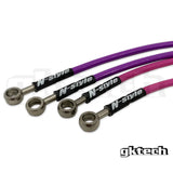 GK Tech S13/180SX Braided brake lines