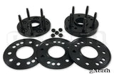 GKtech 5x100 spacers 15mm > 30mm 8 piece set