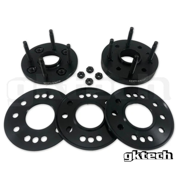GKtech 4x114.3 spacers 15mm > 30mm 8 piece set