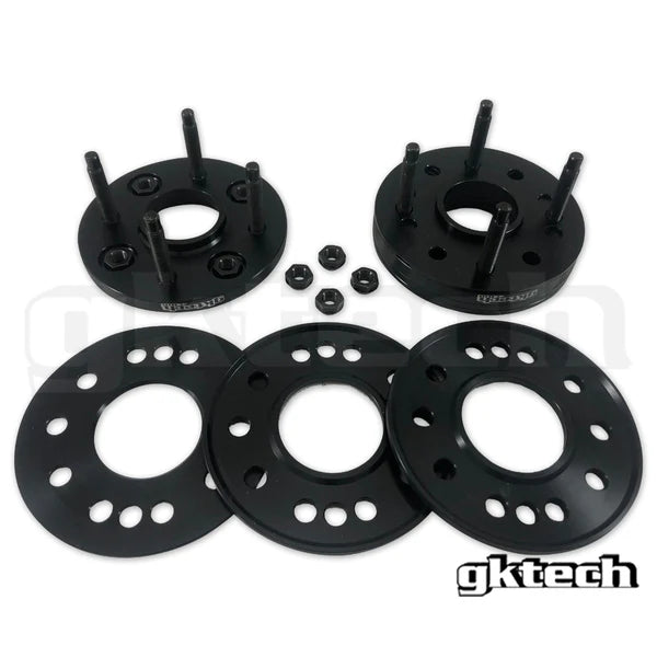 GKtech 4x114.3 spacers 15mm > 30mm 8 piece set