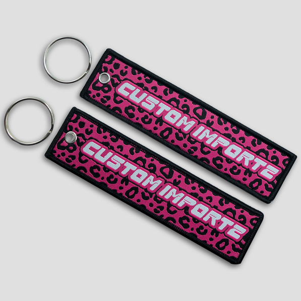 Custom Importz Leopard Print Jet Tag