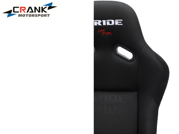 Crank Motorsports ADR APPROVED VIOS II Fixed Back Bride Seats Black