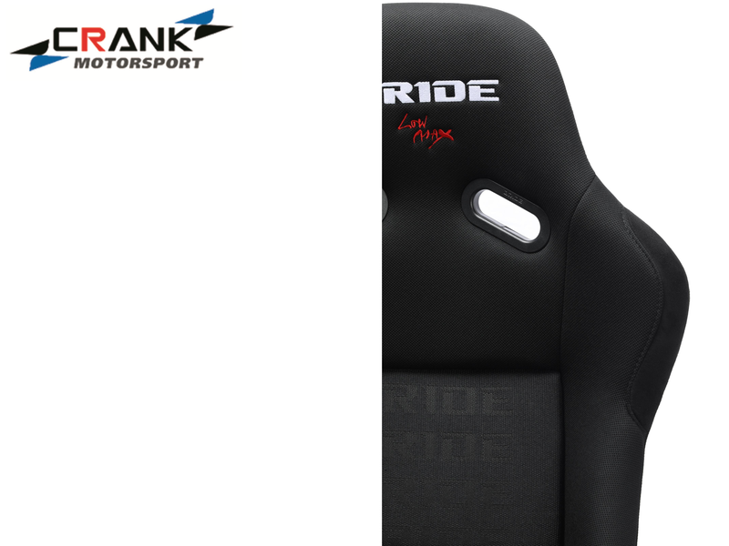 Crank Motorsports ADR APPROVED VIOS II Fixed Back Bride Seats Black