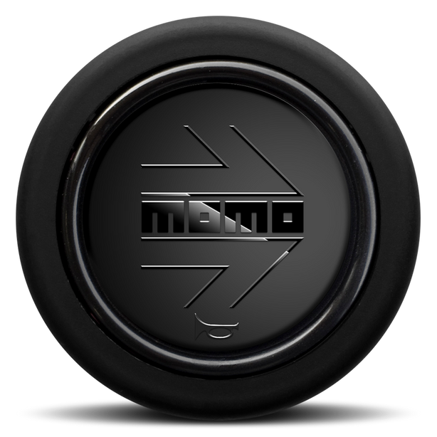MOMO Black Edition Round Lip 1P Horn Button