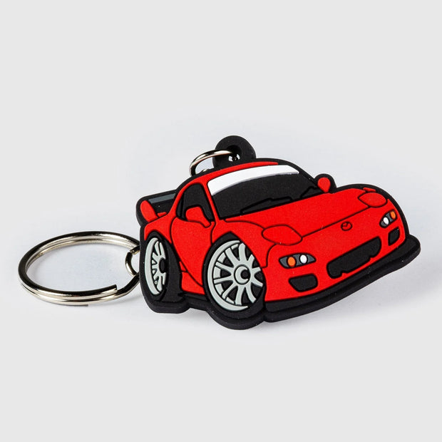 Mazda RX7 Rubber Key Ring