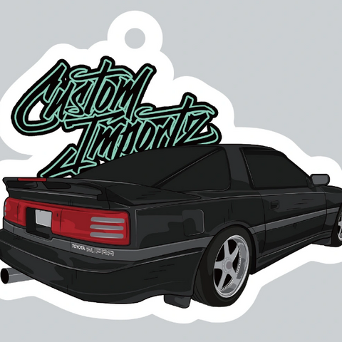 Custom Importz Mk3 Supra Air Freshener- Cotton candy