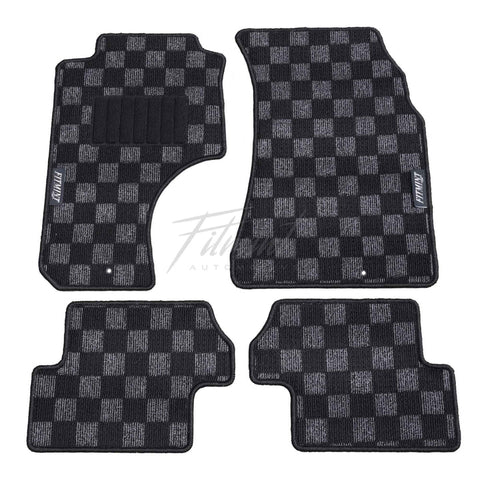 S13/180SX/240SX Checker Floor Mats! (LHD)