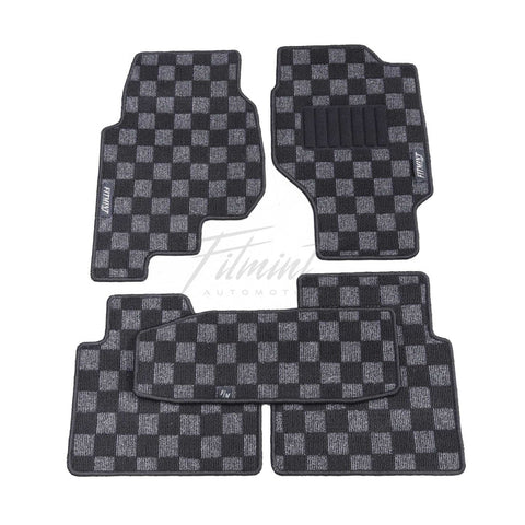 R31 Skyline Checker Floor Mats!