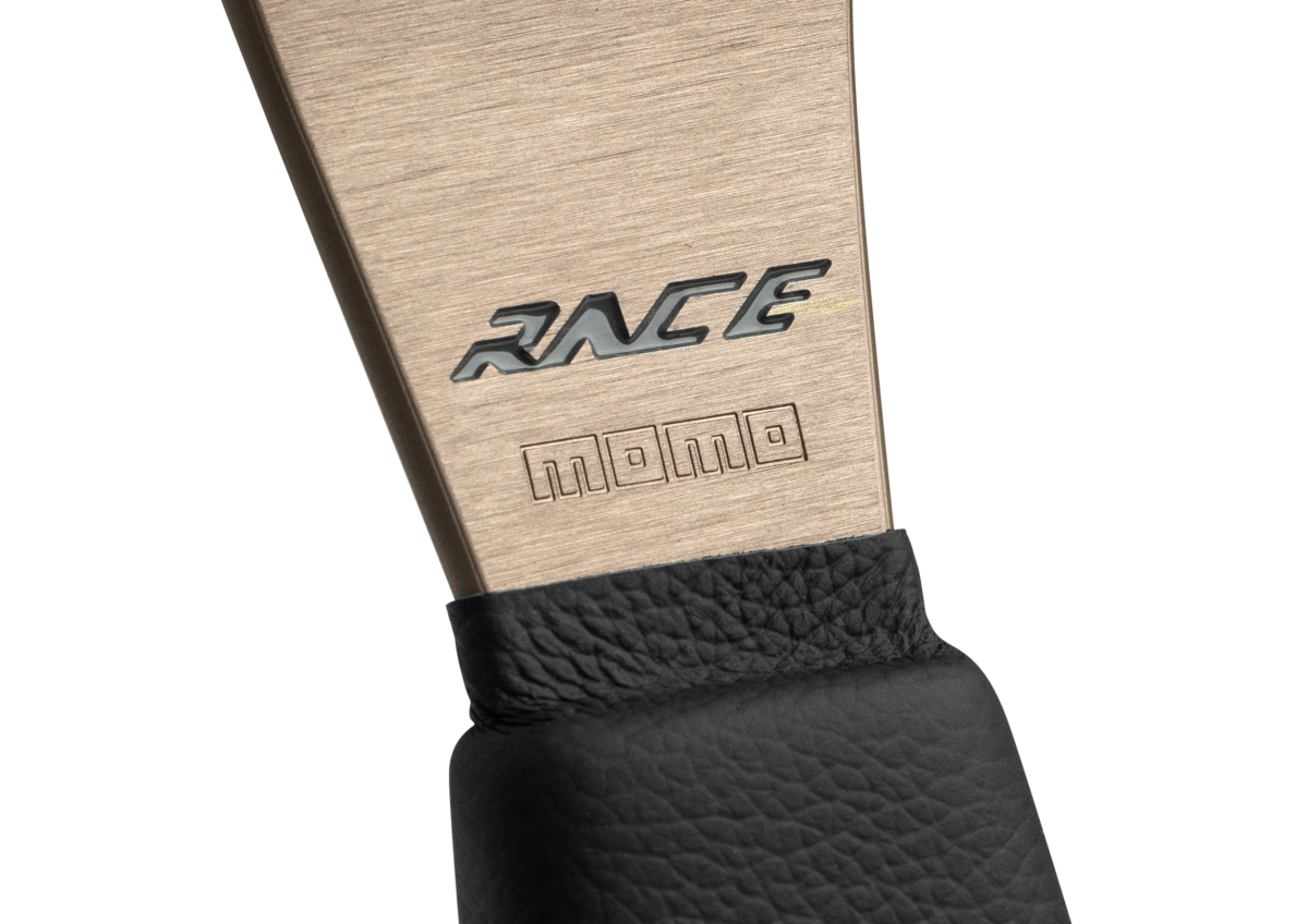 MOMO Race 2.0 Black Leather 350mm Steering Wheel