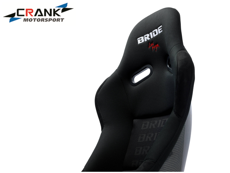 Crank Motorsports ADR APPROVED VIOS II Fixed Back Bride Seats Black