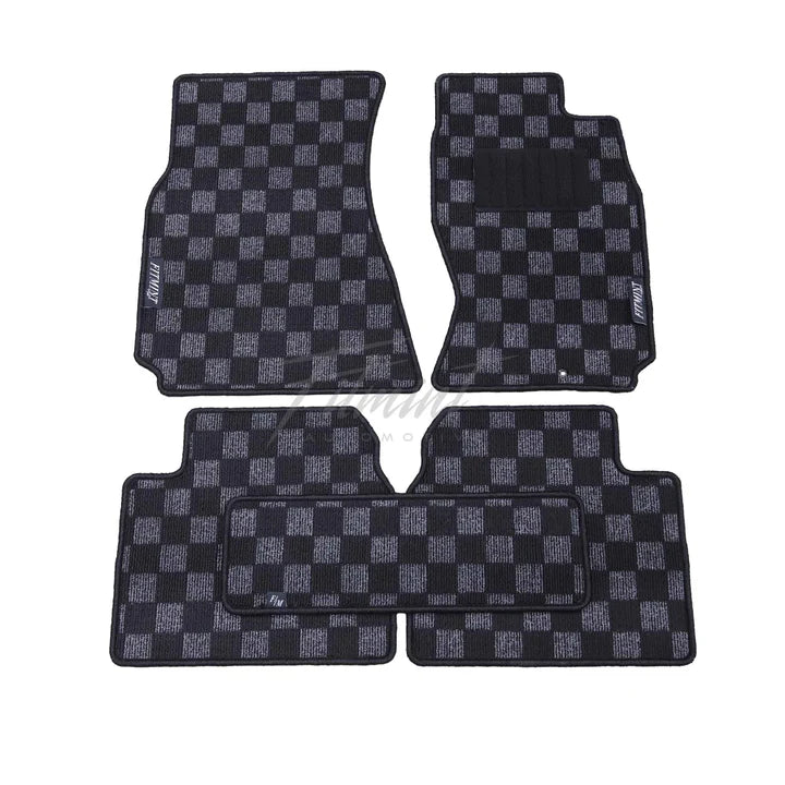 C34 Stagea Checker Floor Mats!