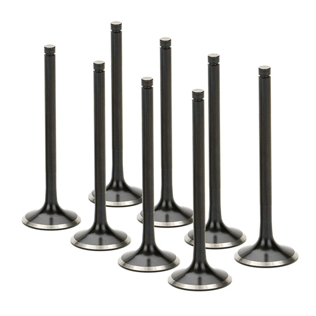 Supertech Black Nitride Exhaust Valve - Nissan SR20DE +0.5mm Oversize