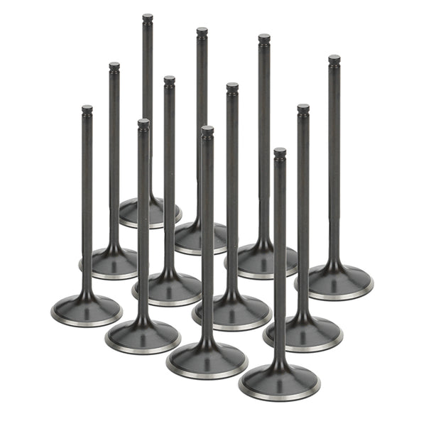 Supertech Black Nitride Intake Valve - Nissan RB26 + 1.0mm oversize
