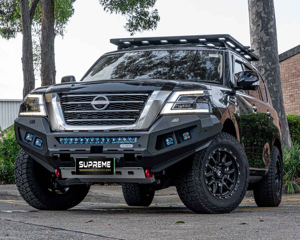 Supreme Innovation Nissan patrol Y62 x-series bull bar