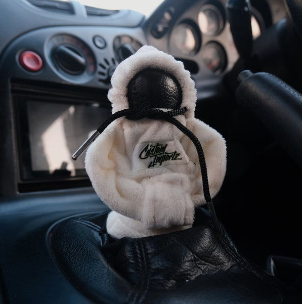 Custom Importz shift knob hoodie