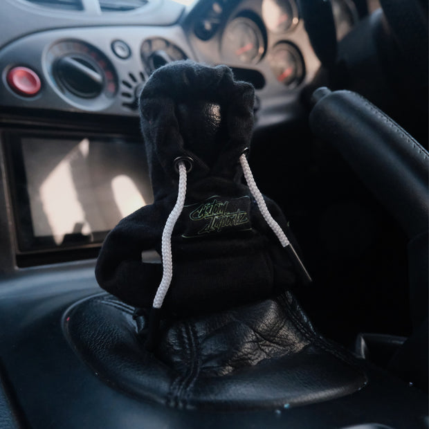 Custom Importz shift knob hoodie