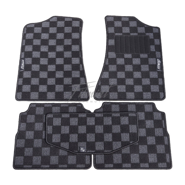 KE70 Corolla Checker Floor Mats!
