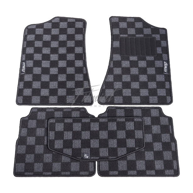 KE70 Corolla Checker Floor Mats!