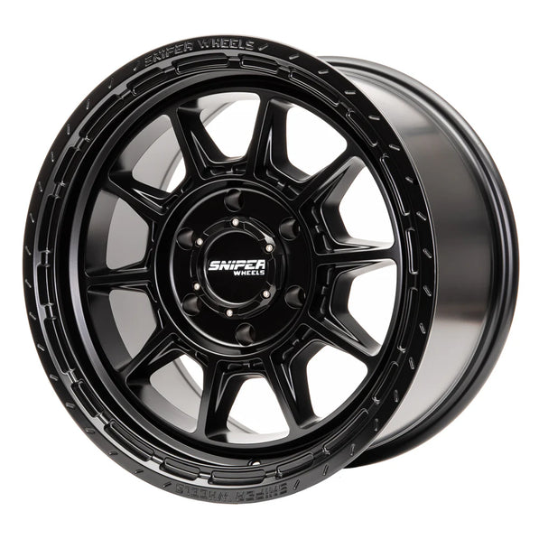 Sniper wheels Recon Matt Black