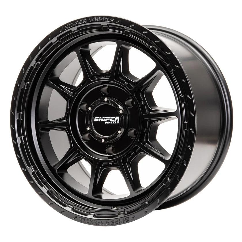 Sniper wheels Recon Matt Black