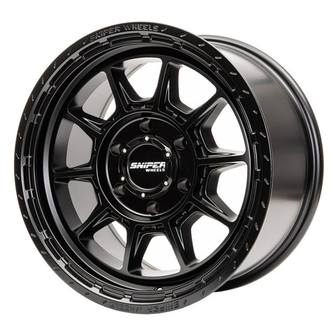 Sniper wheels Recon Matt Black