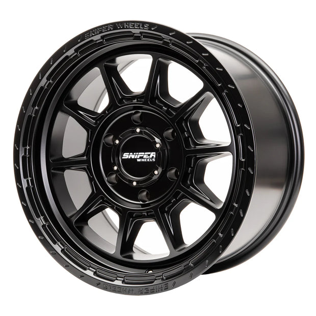 Sniper wheels Recon Matt Black