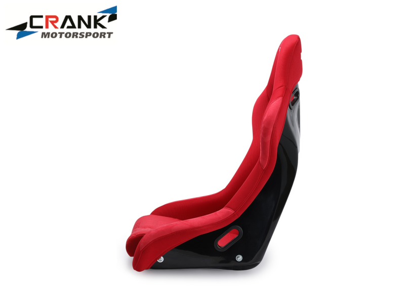 Crank Motorsports ADR APPROVED VIOS II Fixed Back Bride Seat Red