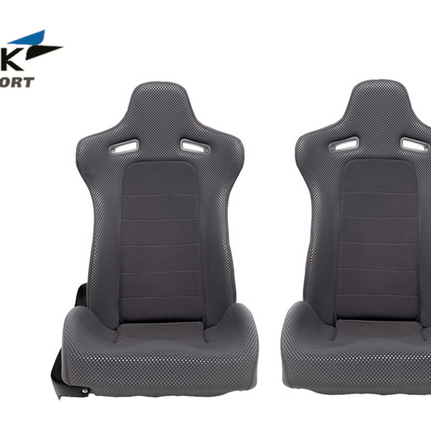 Crank Motorsport Nissan Skyline R34 GTR Vspec I Grey Front Seat Package