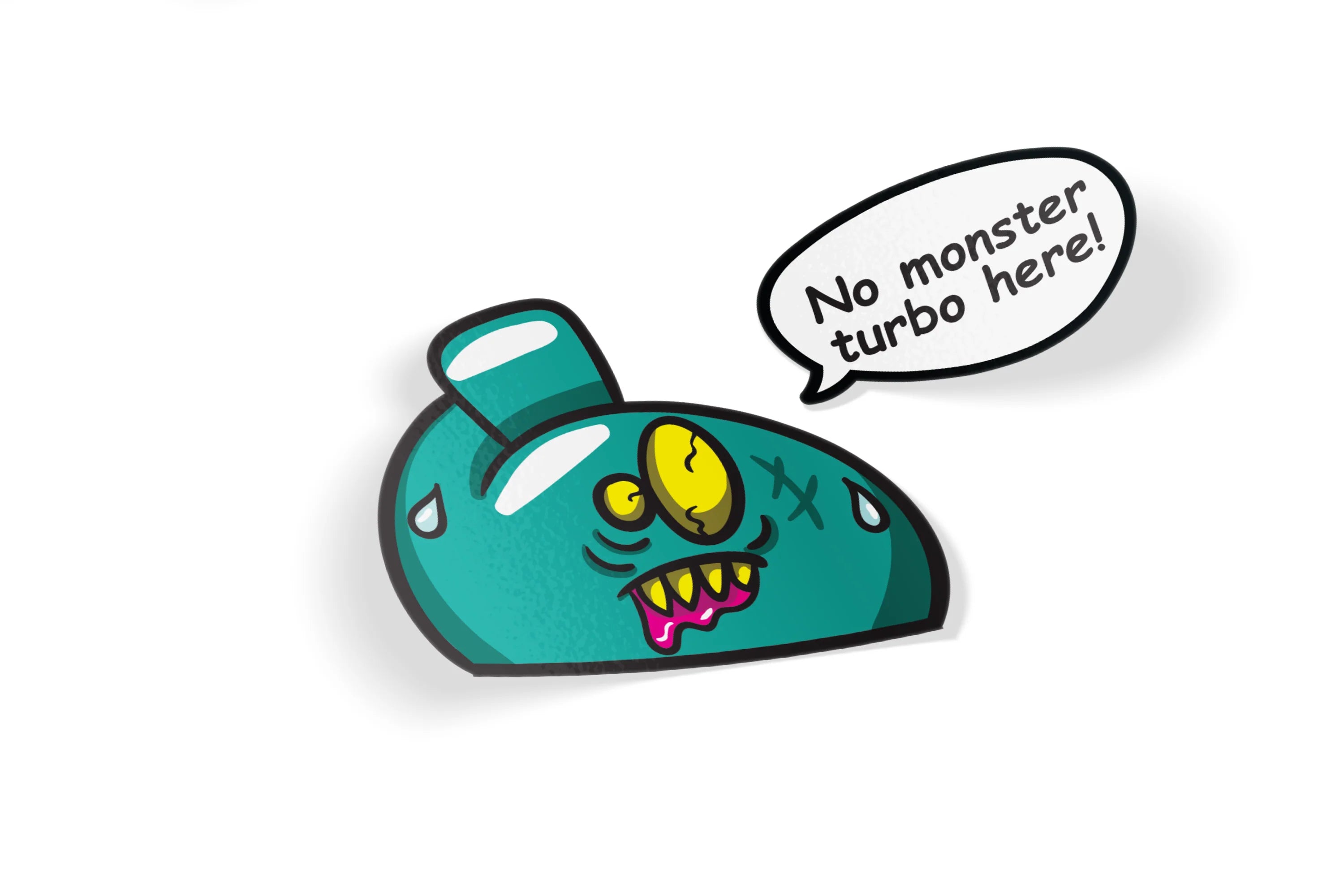 Zombie turbo 'no monster turbo here!'