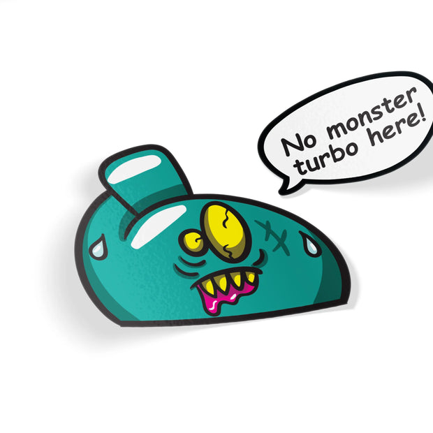 Zombie turbo 'no monster turbo here!'
