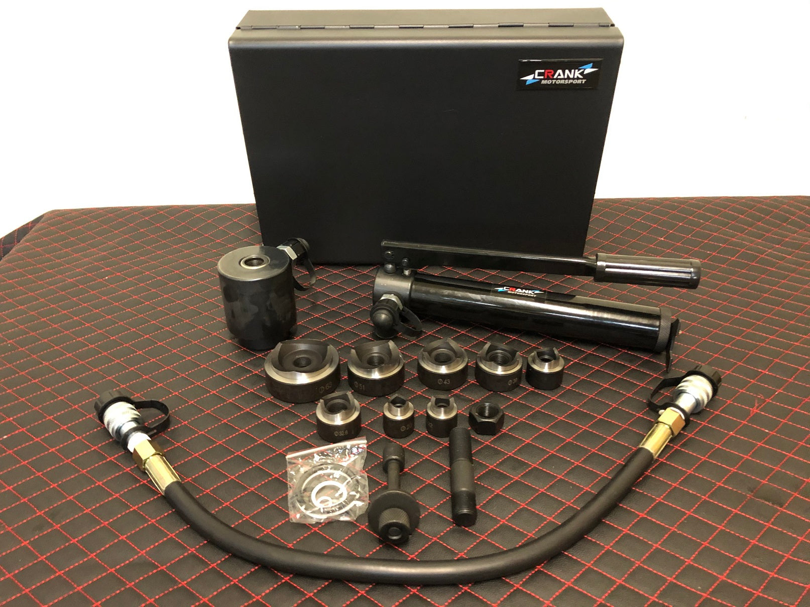 Crank Motorsport 16 Pcs 15T Hydraulic Hole Cutter Set