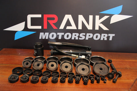 Crank Motorsport 15T Hydraulic Hole Cutter 32 pcs sets