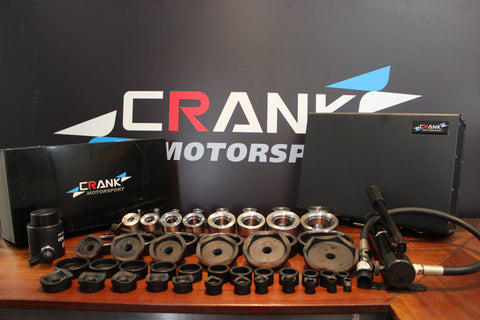 Crank Motorsport 52 Pcs 15T Hydraulic Hole Cutter Set Radius