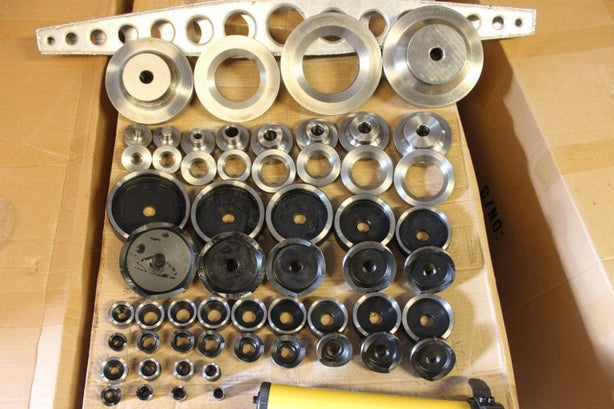 Crank Motorsport 56 Pcs 15T Hydraulic Premium Hole Cutter Set Taper