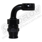 Speedflow 200 series 3/8 - M10 banjo hose end 90 degree