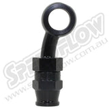 Speedflow 200 series 3/8 - M10 banjo hose end 20 degree side