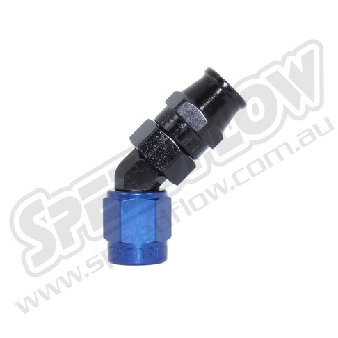 Speedflow 200 series 45 degree hose ends