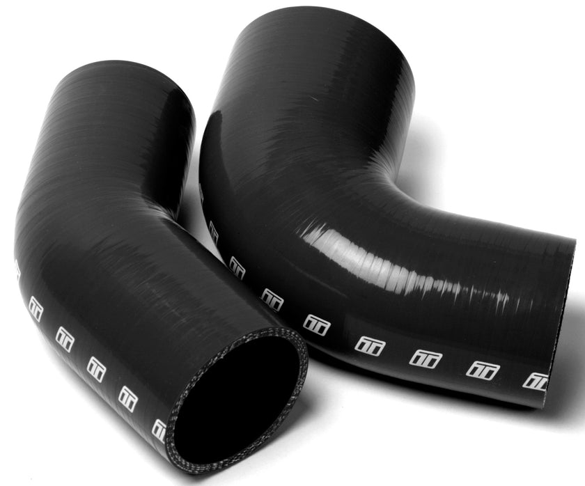 TURBOSMART 90 Reducer Elbow 2.50-3.00" Black