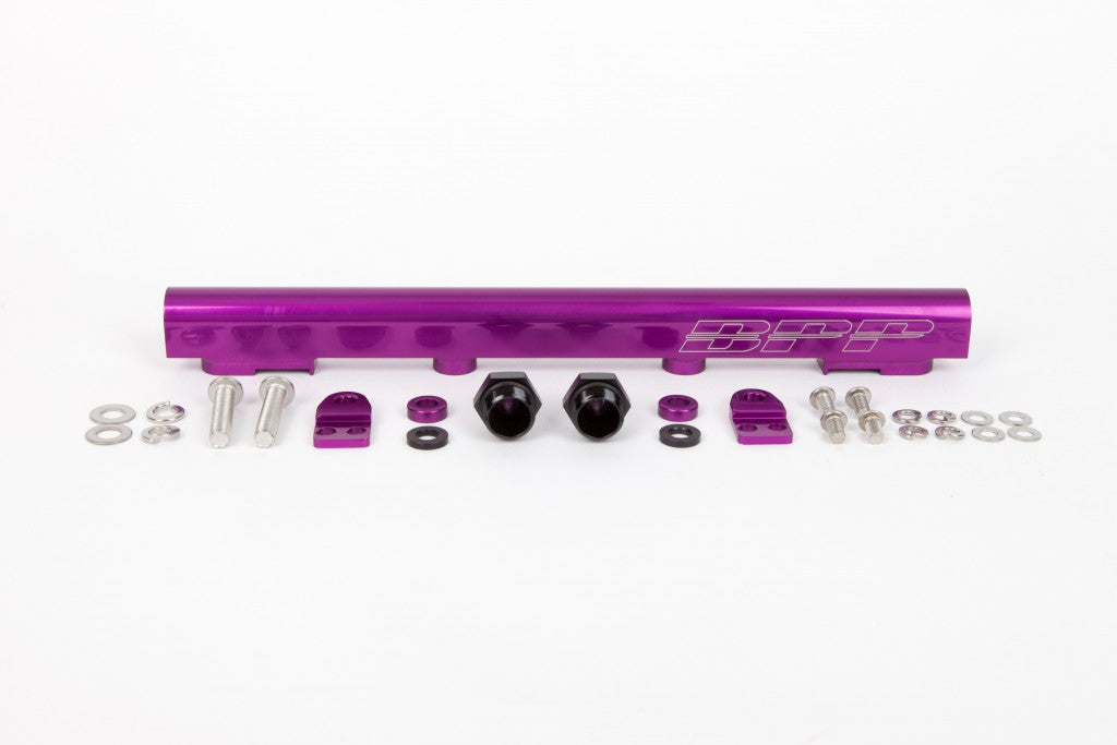 BPP Mitsi Evo Fuel Rail - Purple