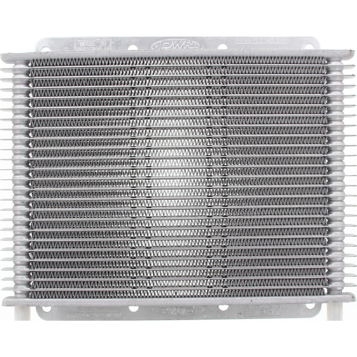 PWR Engine Oil Cooler - Plate & Fin 280 x 419 x 37mm (48 Row) to suit 2 x 8