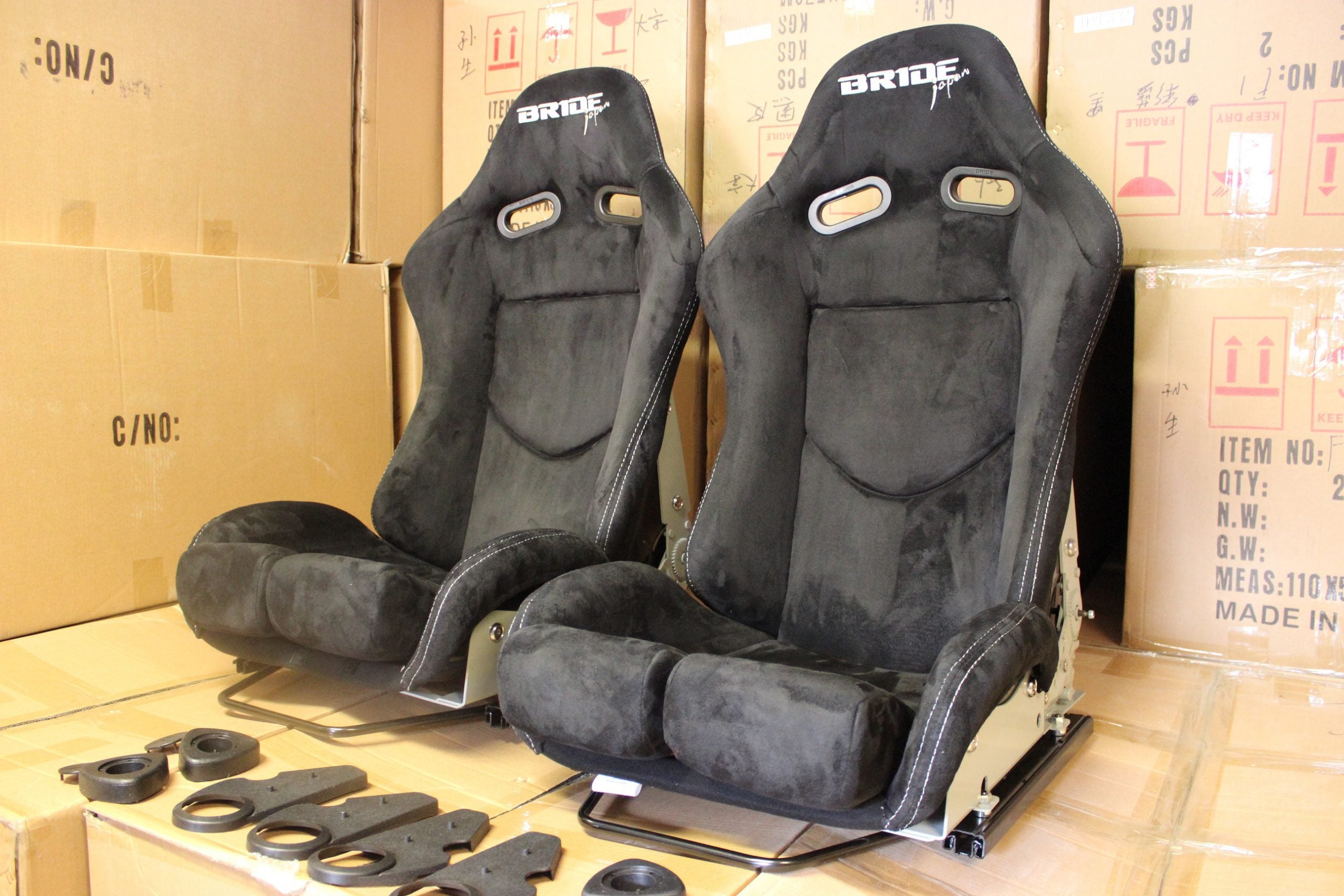 Crank Motorsports XL ADR APPROVED Bride Japan Alcantara