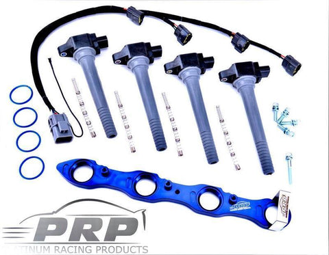Platinum Racing Products - SR20 coil kit for S13 & series 1 S14 & 180SX, big hole rocker cover