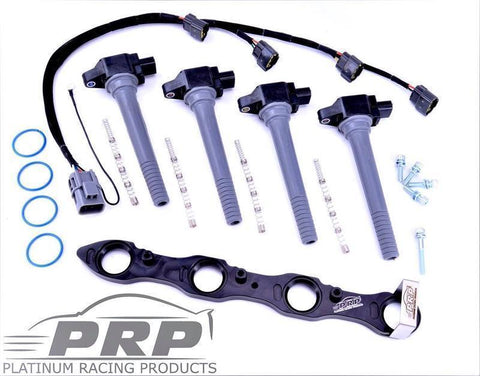 Platinum Racing Products - Nissan SR20 Coil kit for series 2 S14/15/180 Type X - small hole rocker cover