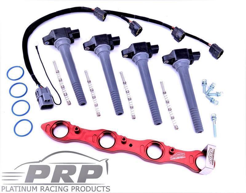 Platinum Racing Products - Suits Nissan SR20 Coil kit for series 2 S14/15/180 Type X - small hole rocker cover