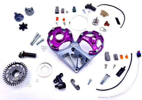 PLATINUM RACING PRODUCTS - RB Twin CAM Mech. Fuel/Full & Separate PRO Trigger Kit with Double CAS Bracket