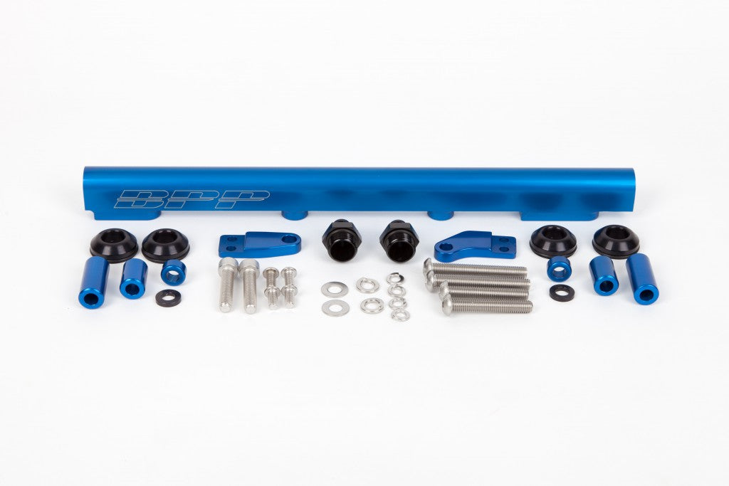 BPP S13 SR20 Fuel Rail - Blue