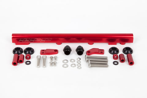 BPP S13 SR20 Fuel Rail Kit - Red