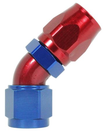 Speedflow 100 Series 45 degree Hose End